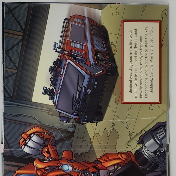 2011 HASBRO "TRANSFORMERS DARK OF THE MOON" ACTION POP-UP BOOK - READERS DIGEST - Picture 11 of 14